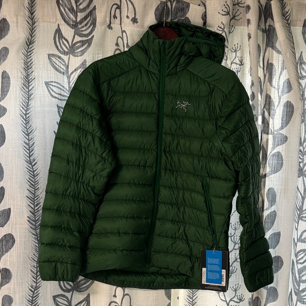 Arc'teryx Forest Green Insulated Down Jacket